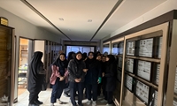 بازدید دانش آموزان از مرکز بیوشیمی